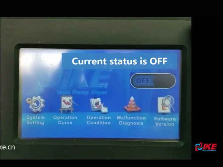 IKE Touch-Screen Food Dehydrator Operation